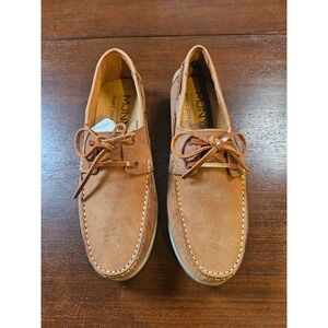 Men's Leather MARC JOSEPH NEW YORK Bay Ave Shoes Size 8 Brown